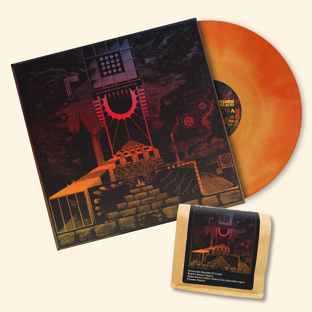 King Gizzard - 'Polygondwanaland' Coffee + Record Bundle