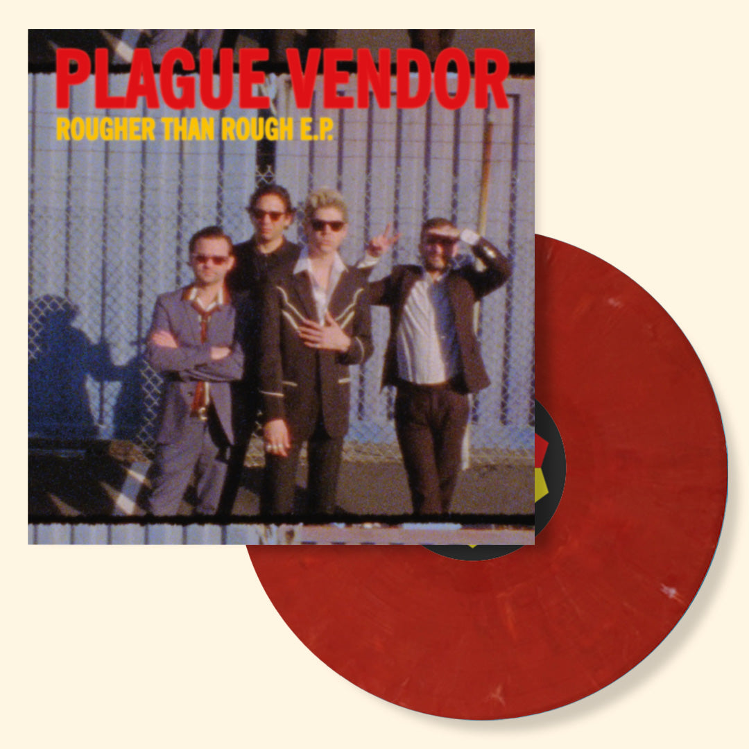 Plague Vendor - 'Rougher Than Rough' Blood Moon Vinyl