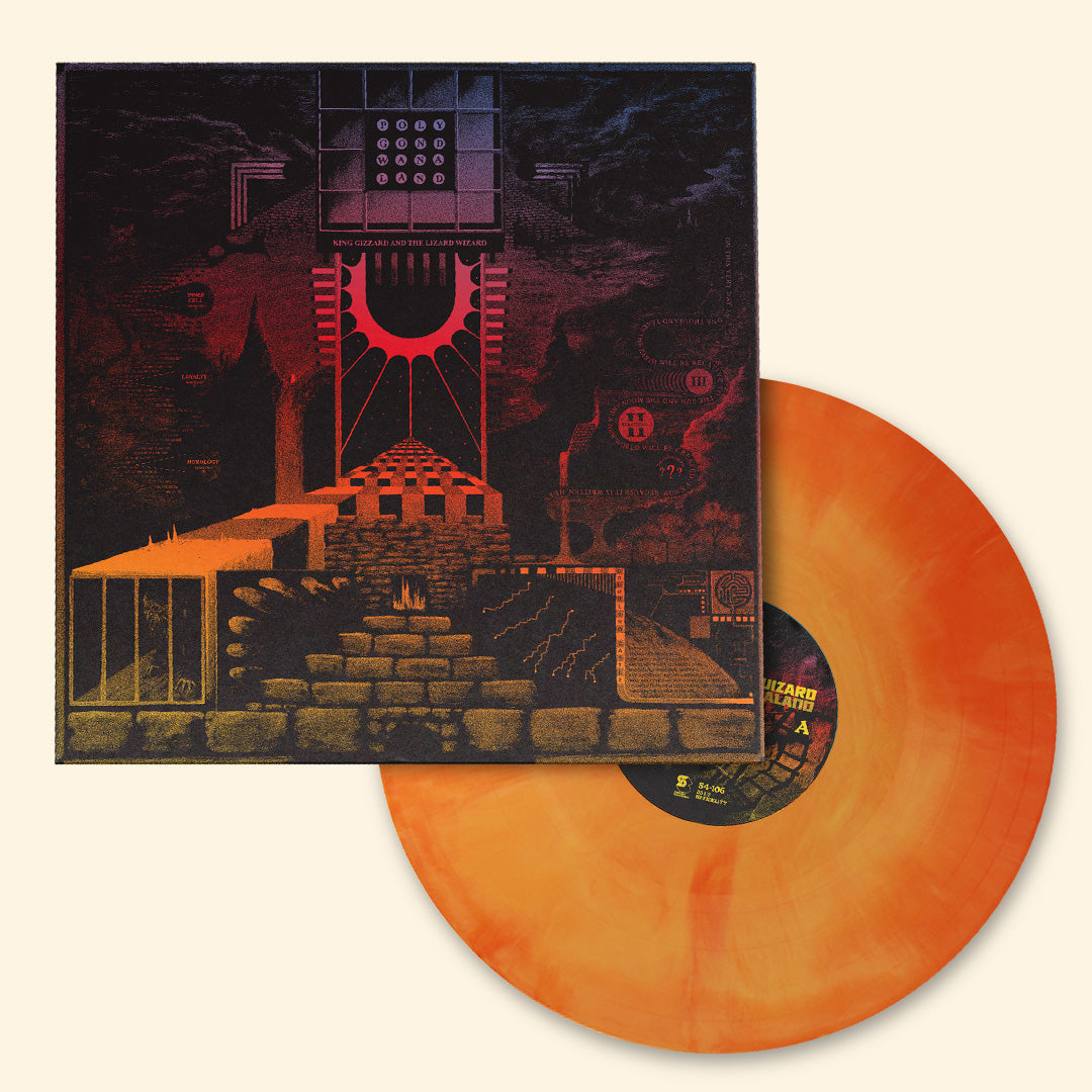 King Gizzard and the Lizard Wizard - "Polygondwanaland" Hot Lava Vinyl