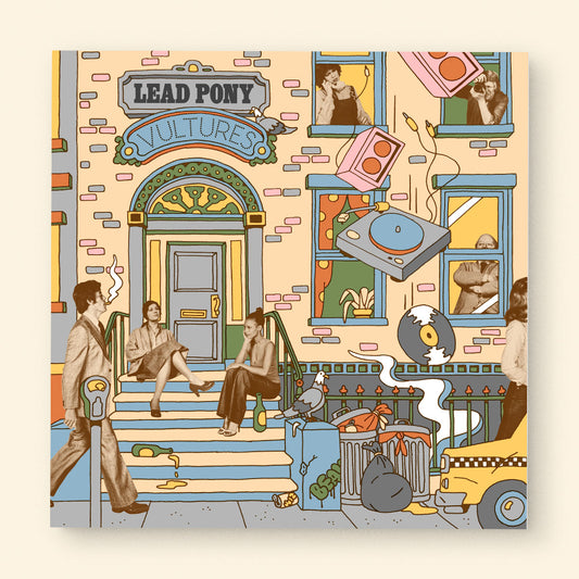 Lead Pony - 'Vultures' Tangerine Vinyl