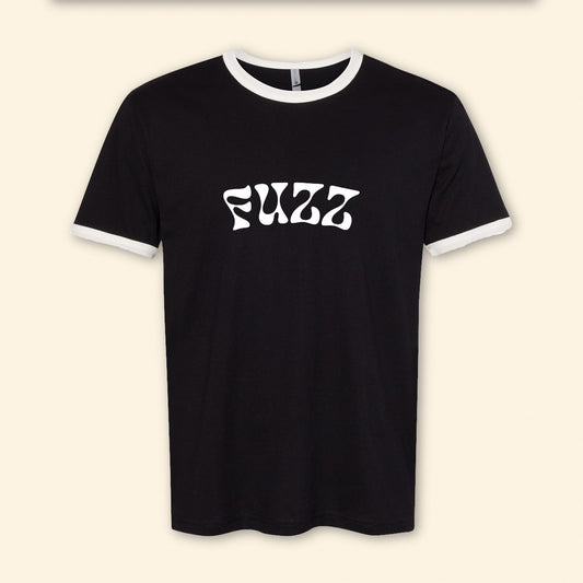 Fuzz Ringer Tee (Black)