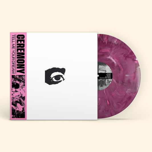 Ceremony - "Tell Me Your Dream" Joker Marble Pink Vinyl