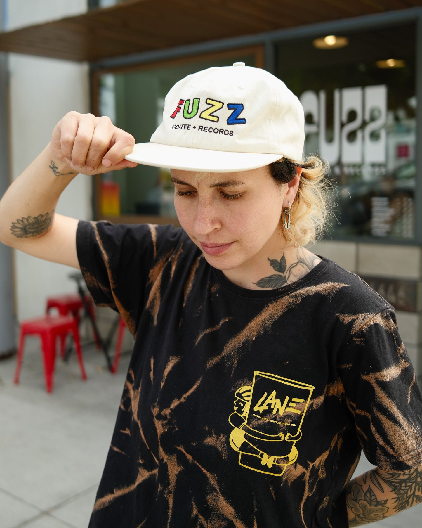 Oh No Its Fuzz - Embroidered Snap Back