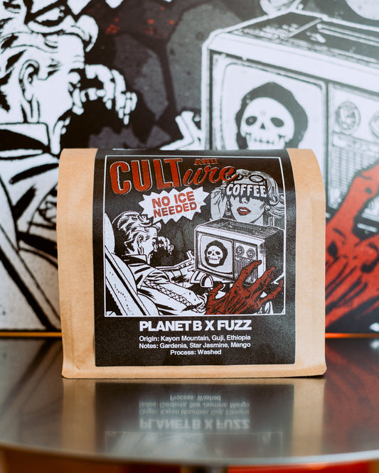 'Cult and Culture' Coffee | Planet B X Fuzz