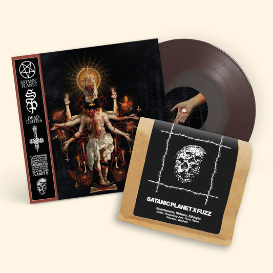 Satanic Planet -  'Dead Deities' Coffee + Record Bundle(PRE ORDER)
