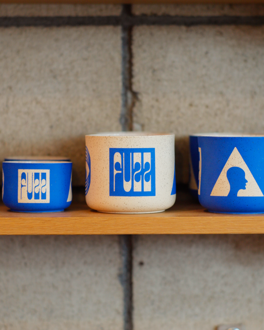 Fuzz X Art School Dropout Icons Mug - Blue Edition