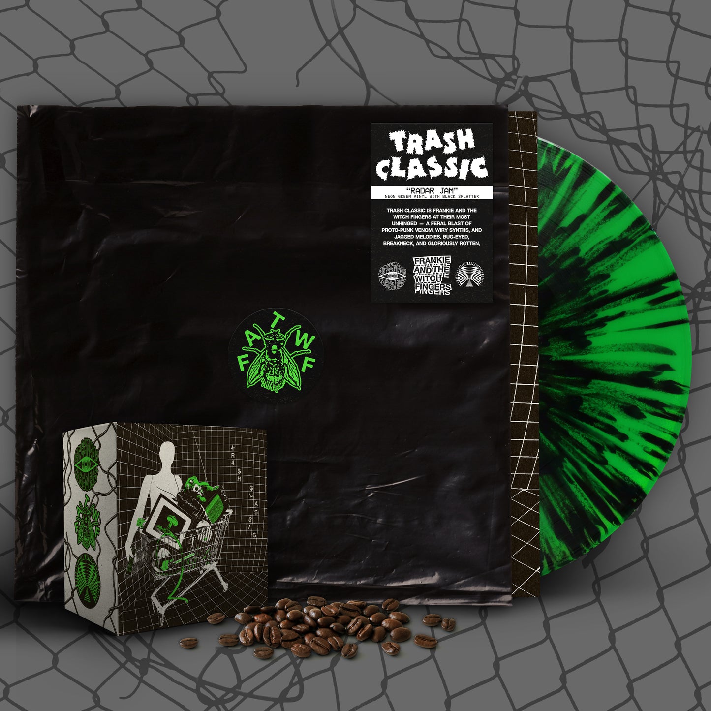 Frankie And The Witch Fingers- 'Trash Classic' Coffee + Record Bundle