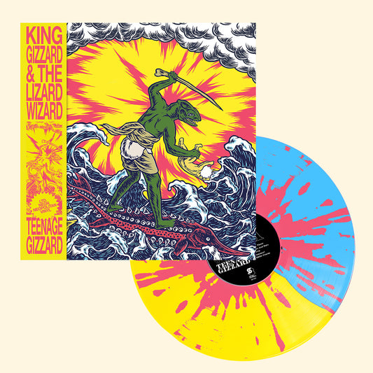 King Gizzard and the Lizard Wizard - "Teenage Gizzard" Neon Neapolitan Vinyl