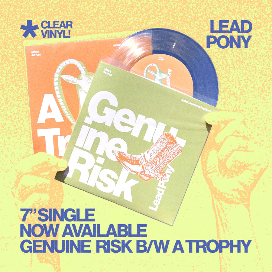 Lead Pony - 'Genuine Risk / A Trophy'  7"